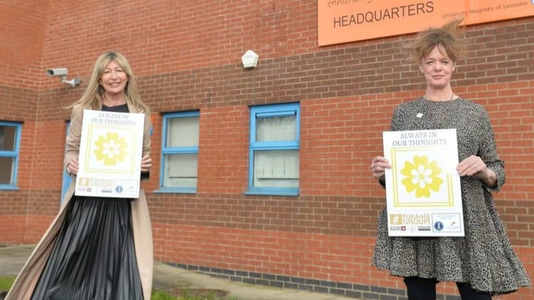 An inspiring new initiative from Pukaar News to show support and solidarity for keyworkers and those who affected by Covid-19 is helping to raise money for our Leicester Children's Hospital Appeal.