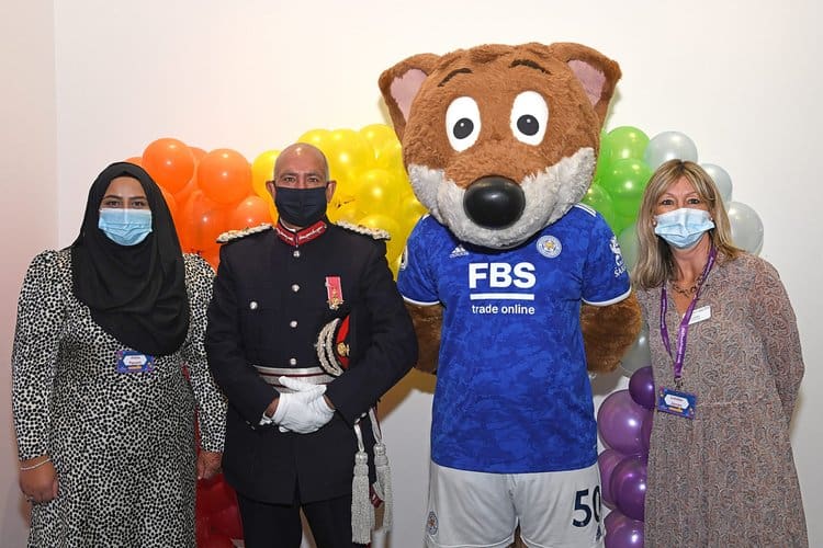 The successful major step towards giving Leicester and the East Midlands its first ever stand-alone children’s hospital was marked today with a special event held at King Power Stadium.