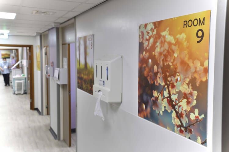 Leicester City Football Club supporters and the Vichai Srivaddhanaprabha Foundation have helped to transform a key inpatient unit at the Leicester Royal Infirmary after a £162,000 donation.