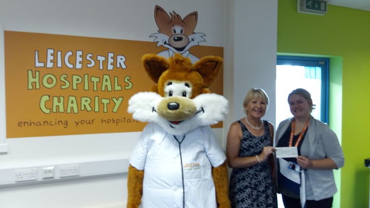 Raising money for Leicester’s Hospitals can be more than just cake sales or fancy dress – just ask the ladies of the Greetham Valley Golf Club in Rutland!