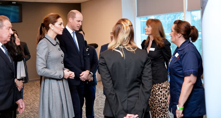 Senior staff at Leicester’s Hospitals had the royal privilege this week of meeting the Duke and Duchess of Cambridge at King Power Stadium.