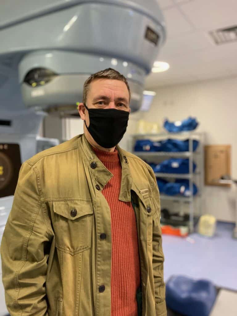 Shorter Radiotherapy Appointment Times for cancer Patients like Robert