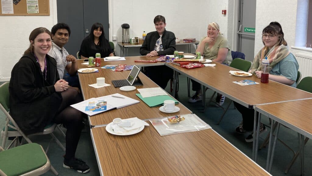 There’s a place for Ria to have her voice heard and inspire change for young people at Leicester’s Hospitals