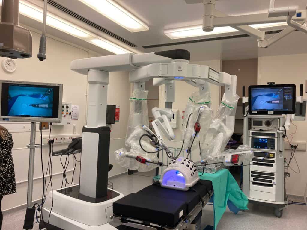 Da Vinci Xi robot for robotic-assisted surgery