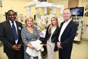 Dr Dejo with Patient Paul and family