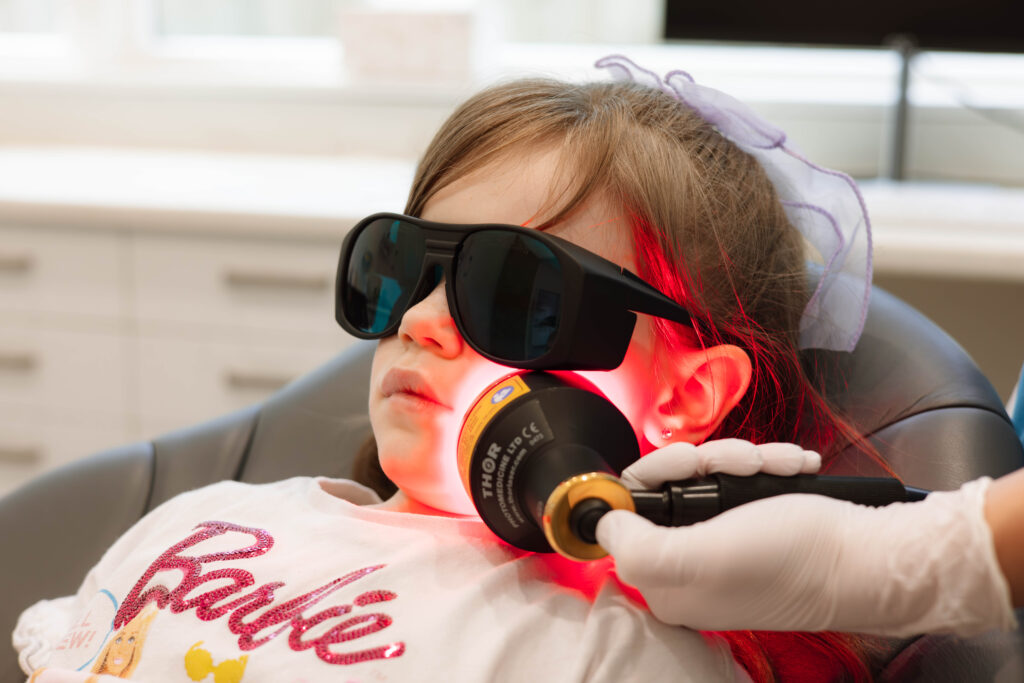 THOR Scanner being used on small child